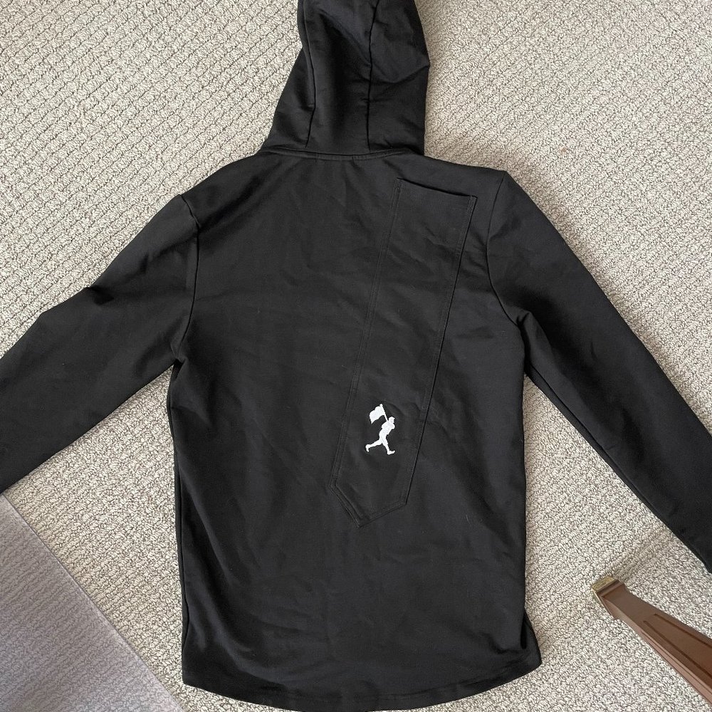 Baseballism Baseball Hoodie Zipper Sweatshirt Medium M New